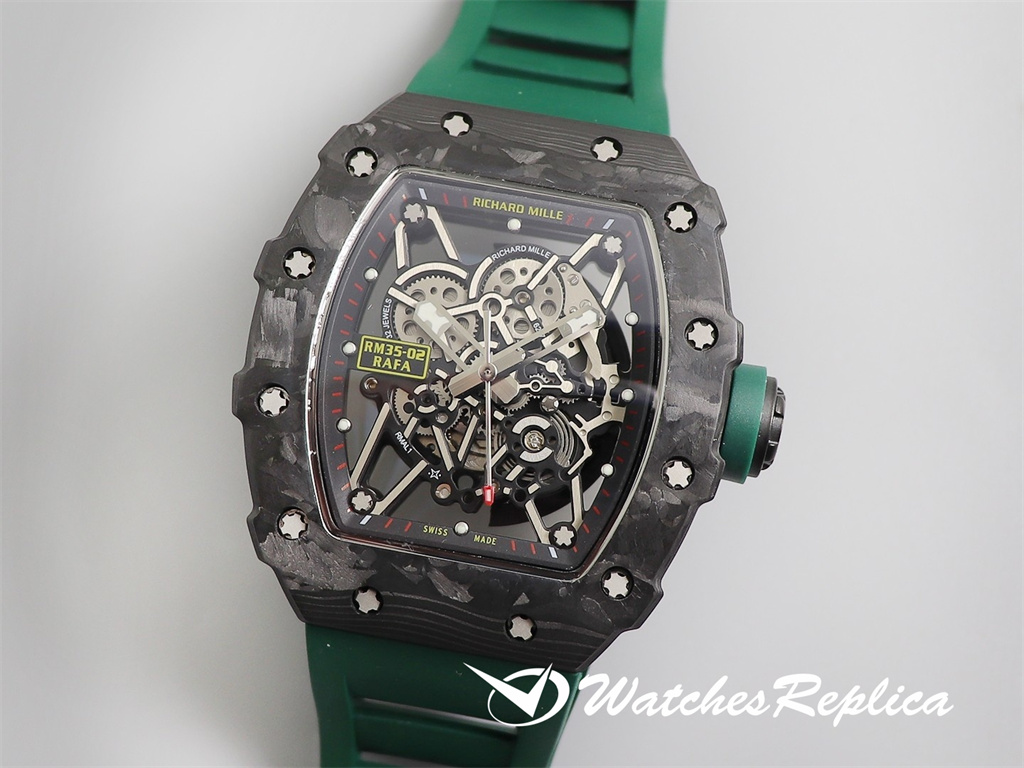 Richard Mille RM035 V3 Versión actualizada del Réplicas Relojes de fibra de carbono original