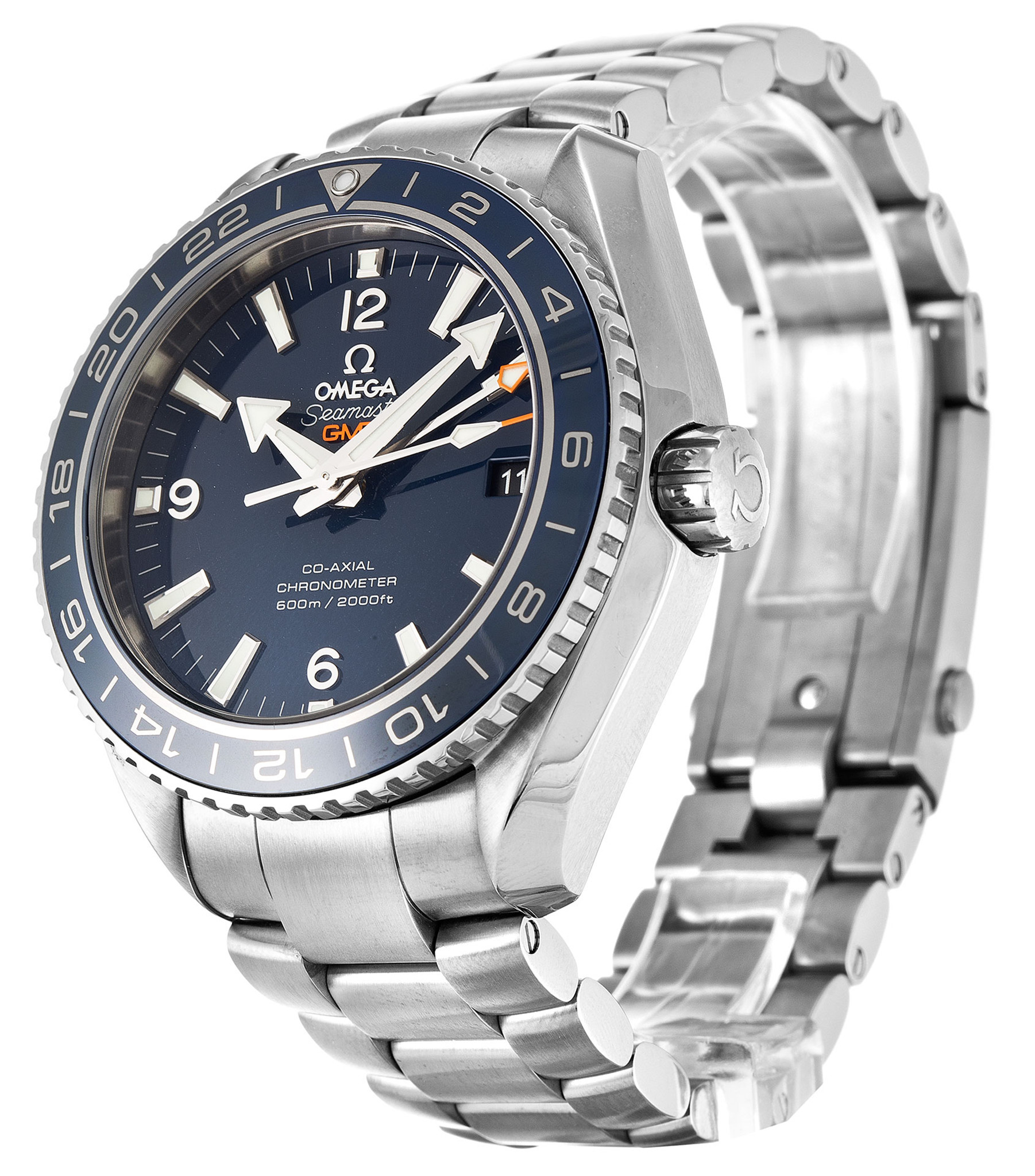 Réplica Océano de Planeta Omega 232.90.44.22.03.001 Marcadores de palo de marcación azul 43.5MM