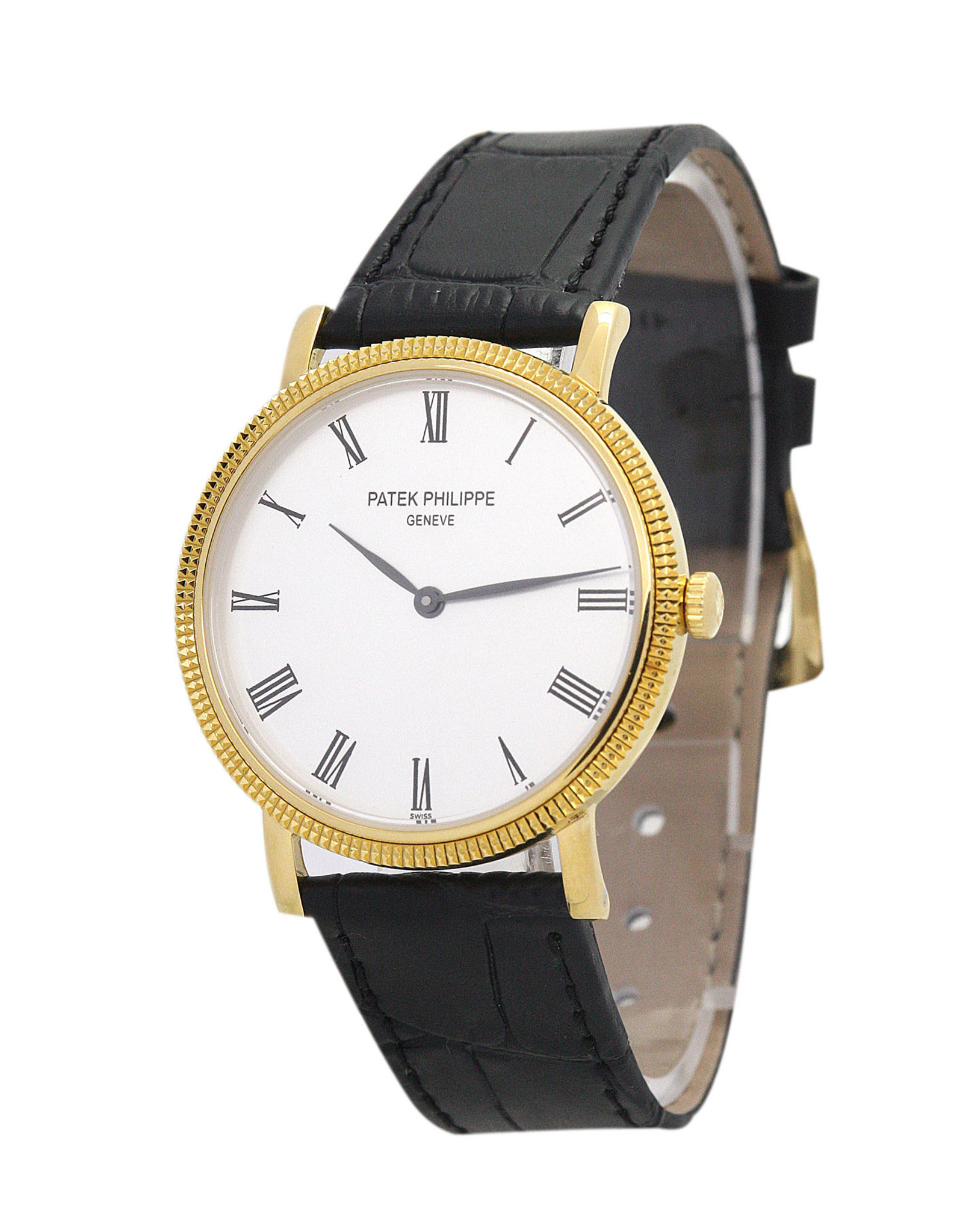 Réplica Patek Philippe Calatrava Marcadores de palo de marcado blanco 5120J 36MM