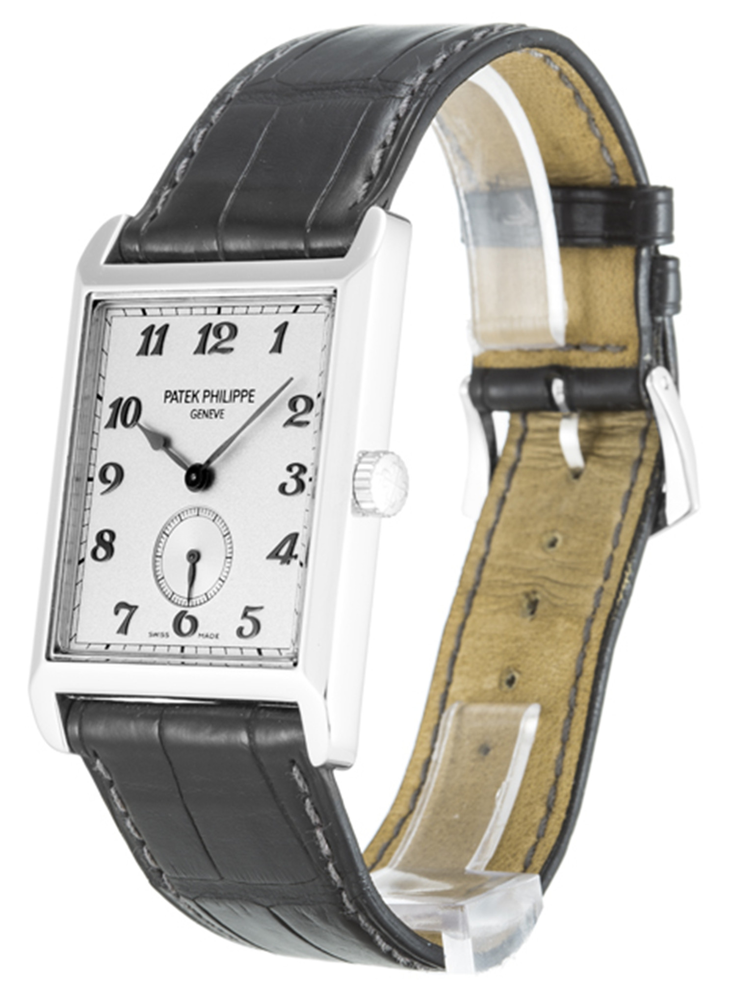 Réplica Patek Philippe Gondolo Marcadores de número de dial blanco 5109G 30MM