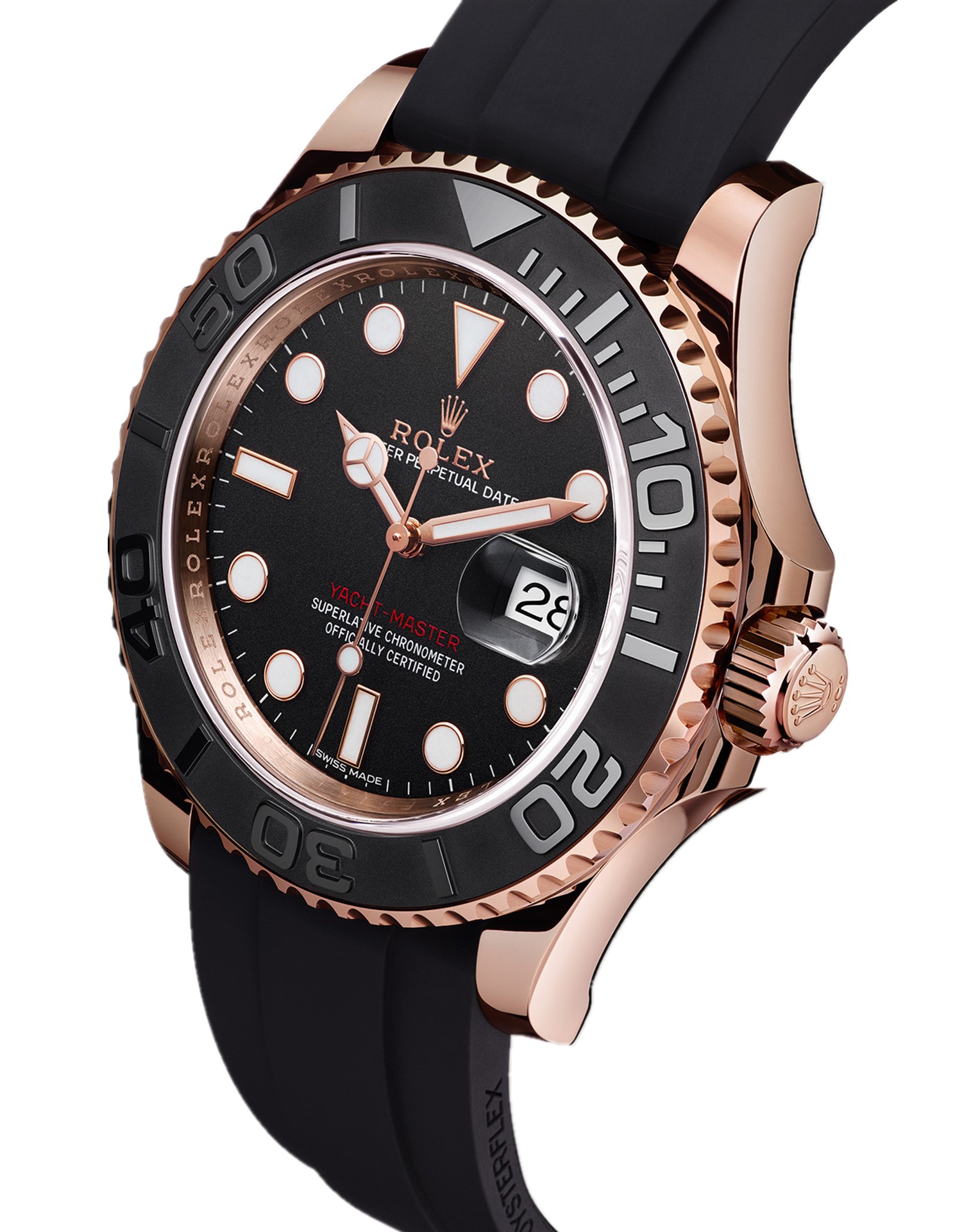 Rolex Yacht Master Rubber Store 116655 Hombres 40MM