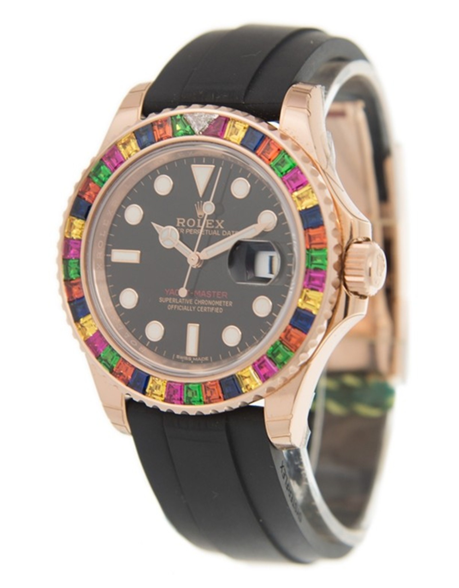 Réplica Rode Rolex Yacht Master Esfera Negra Réplicas Relojes 116695bksr 40MM