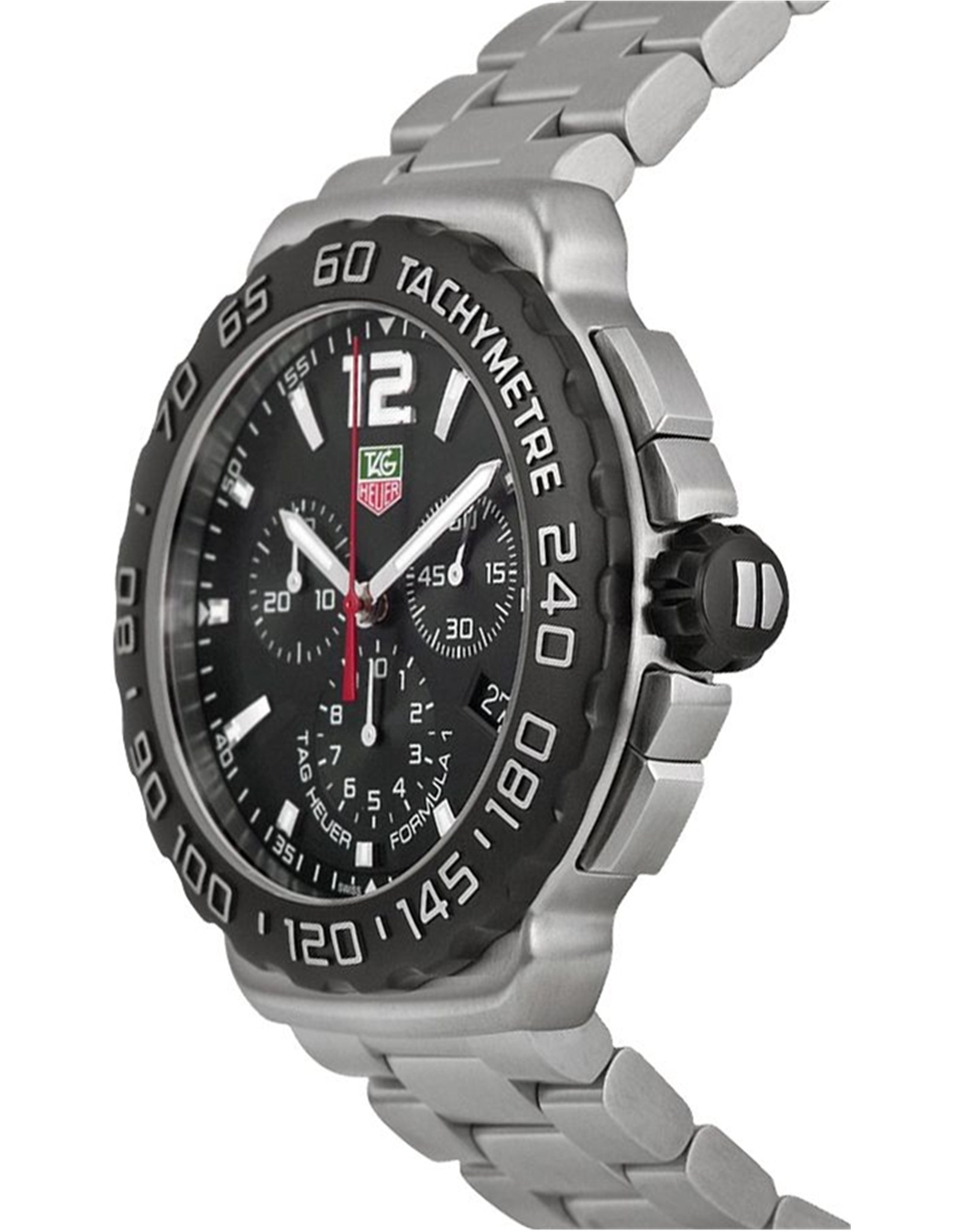 Réplica etiqueta Heuer Formula 1 Cuarzo negro de mart Sports Réplicas Relojes CAU1110.BA0858 42MM